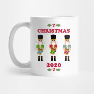 Masked Wooden Toy Soldier Christmas 2020 Mug